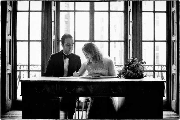 black and white wedding photography